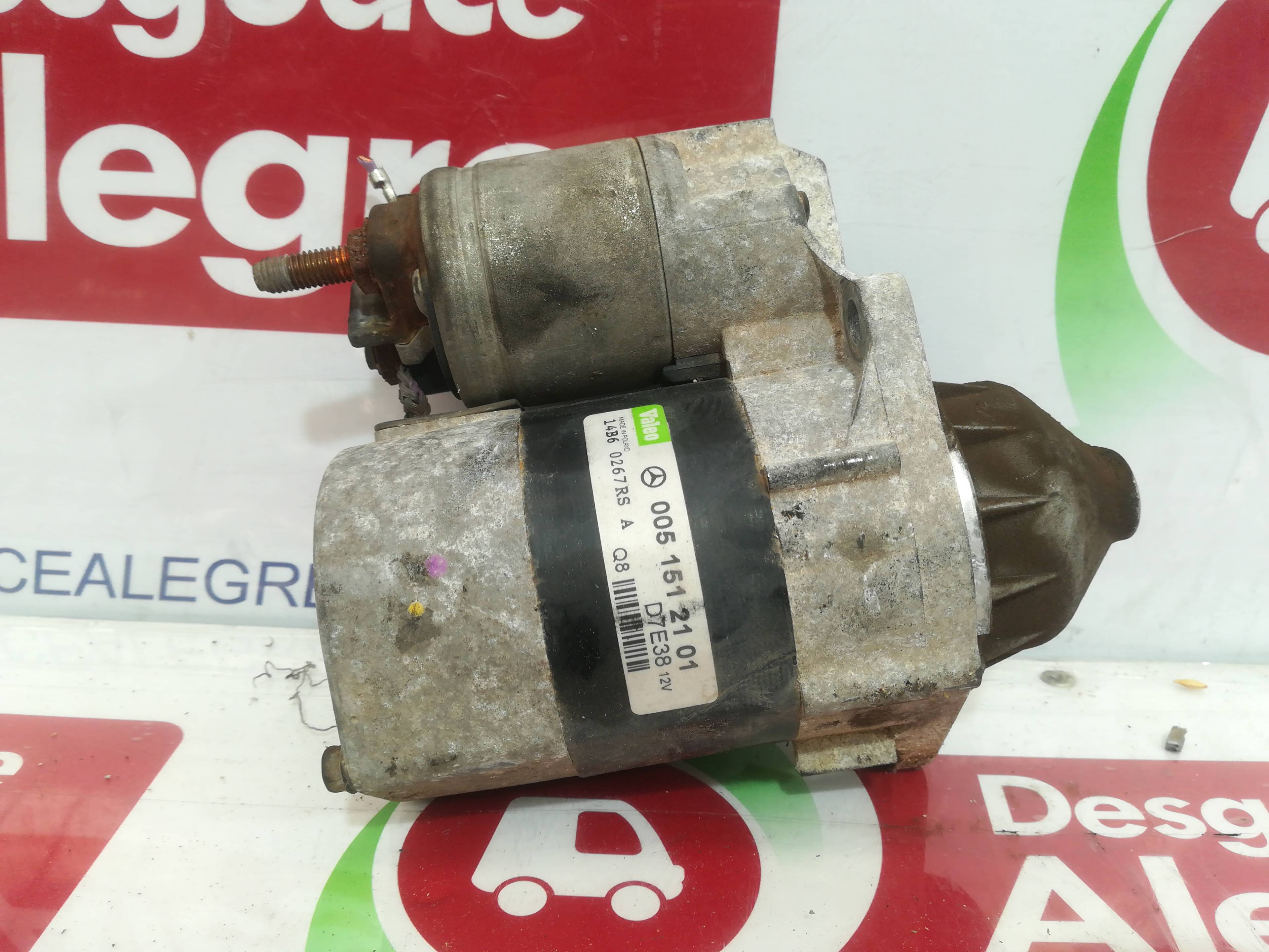 MERCEDES-BENZ A-Class W169 (2004-2012) Starter Motor 0051512101 24808517