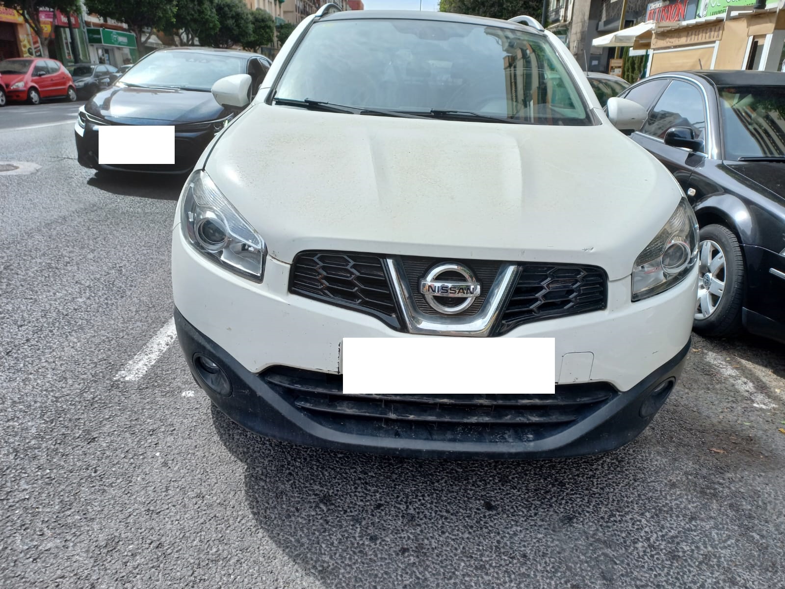 NISSAN Qashqai 1 generation (2007-2014) Mâner de deschidere interioară dreapta spate 80670 24795415