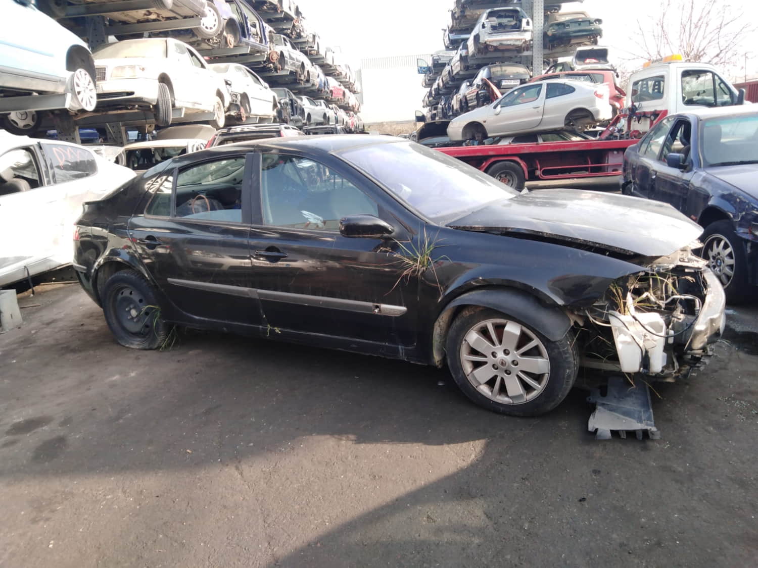 RENAULT Laguna 2 generation (2001-2007) Jobb hátsó ajtó ablakemelője 8200485201 24802234