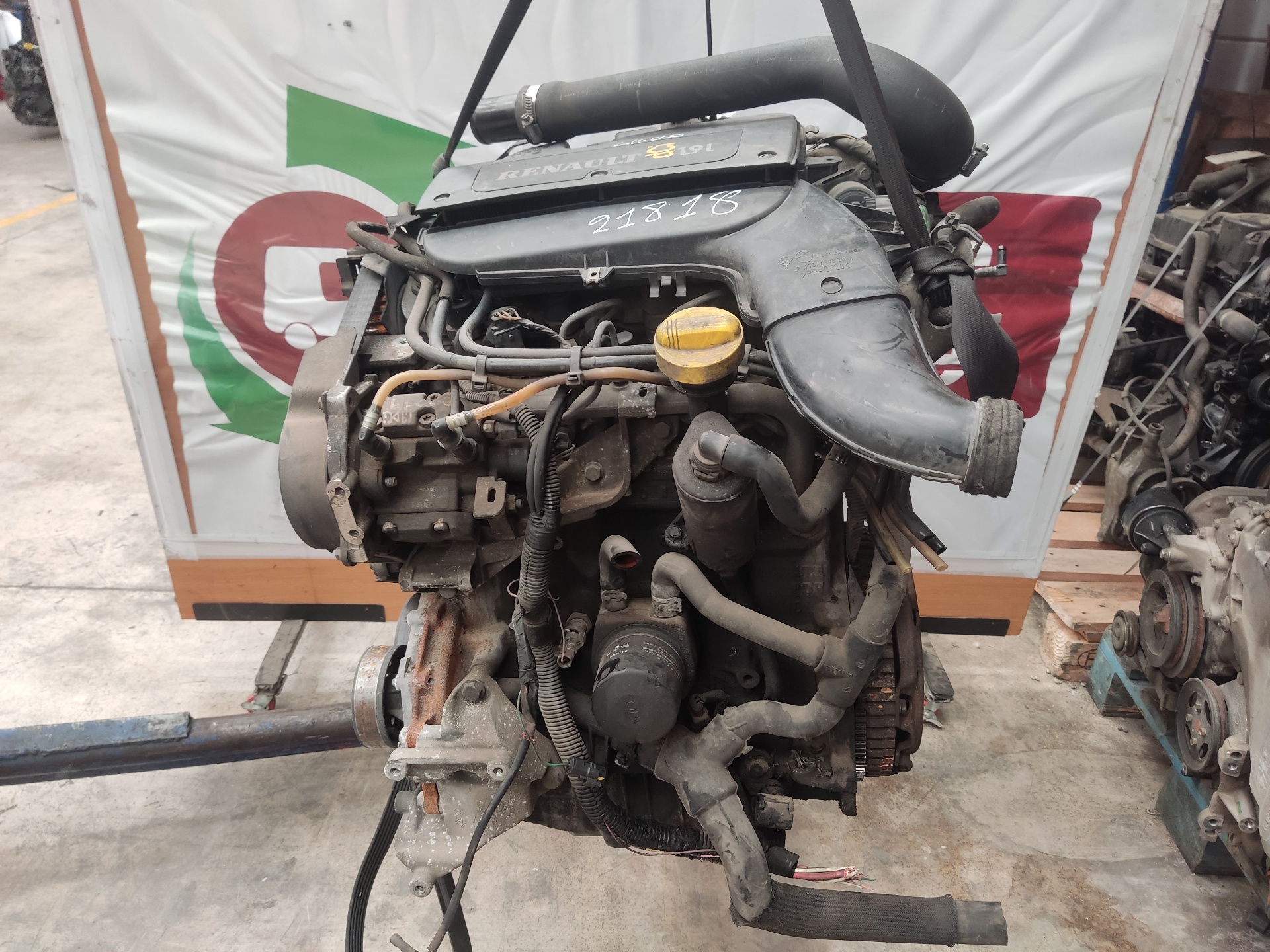 RENAULT Kangoo 1 generation (1998-2009) Engine F9Q790 22792577