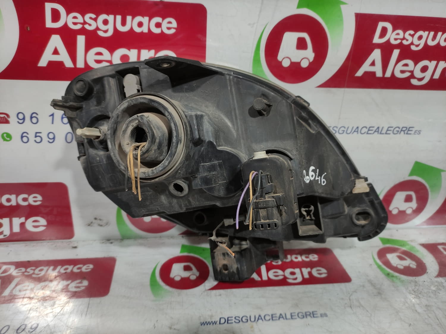 NISSAN Kangoo 1 generation (1998-2009) Phare avant gauche 8200236590 24802242