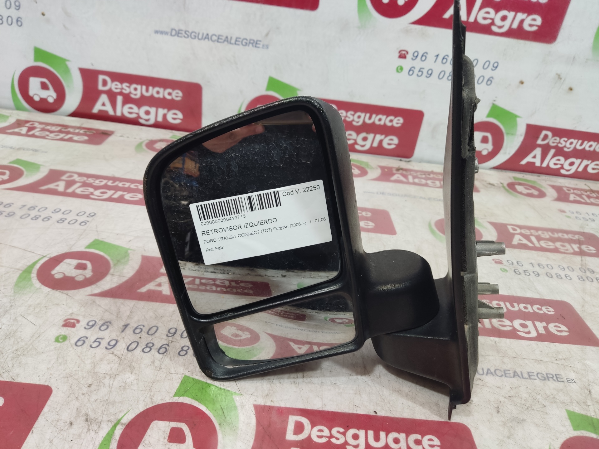 FORD Transit Connect 1 generation (2002-2024) Left Side Wing Mirror 24859394