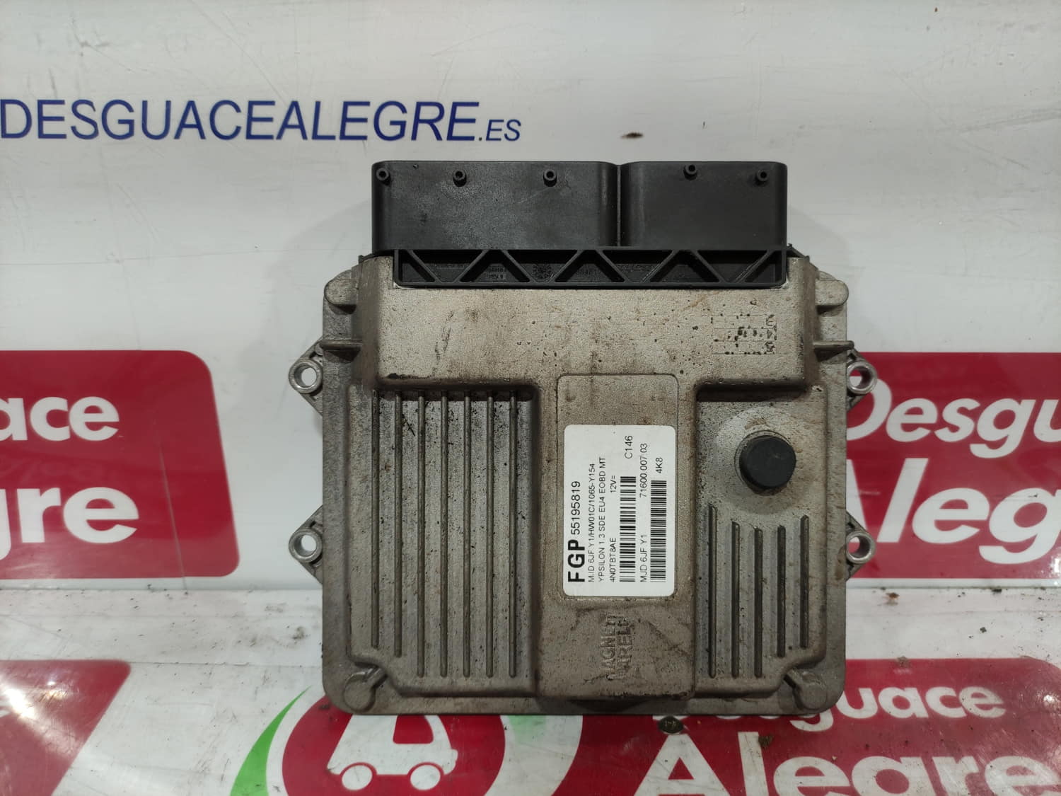 LANCIA Ypsilon II (Type 843)  (2003-2011) Engine Control Unit ECU 55195819 24802078