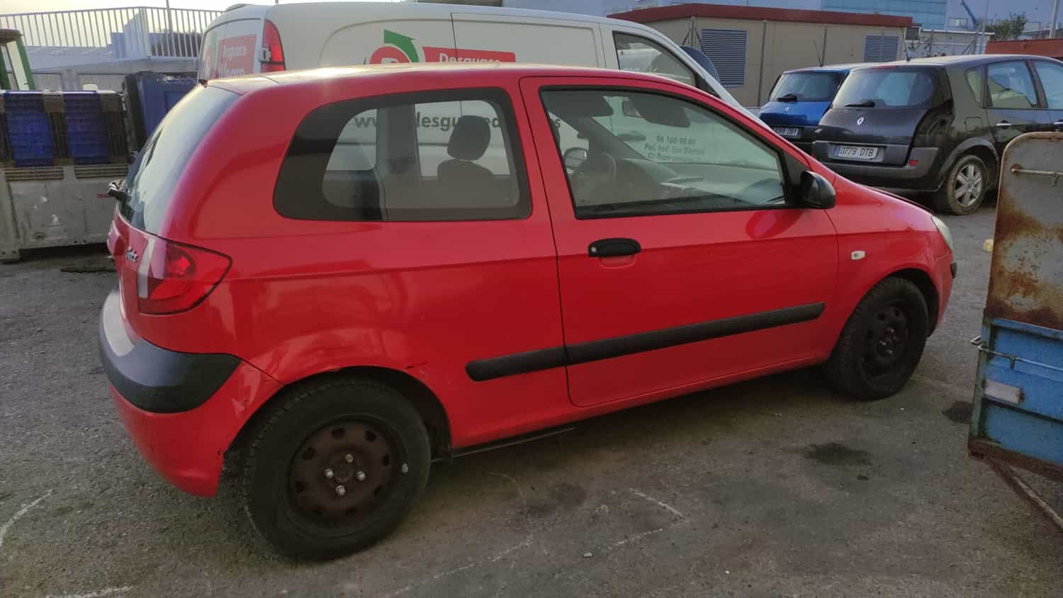 HYUNDAI Getz 1 generation (2002-2011) Priekinis kairys žibintas 921011C500 24854295