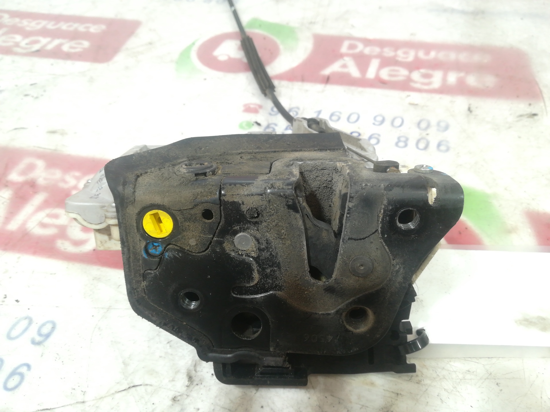 SEAT Leon 2 generation (2005-2012) Замок задней левой двери 1P0839015 21955635