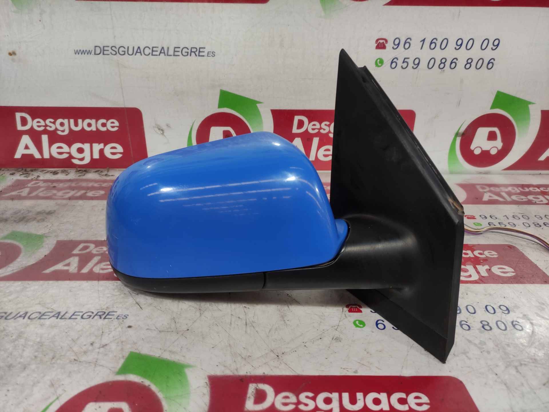 VOLKSWAGEN Polo 4 generation (2001-2009) Right Side Wing Mirror 6Q0857934 24807745