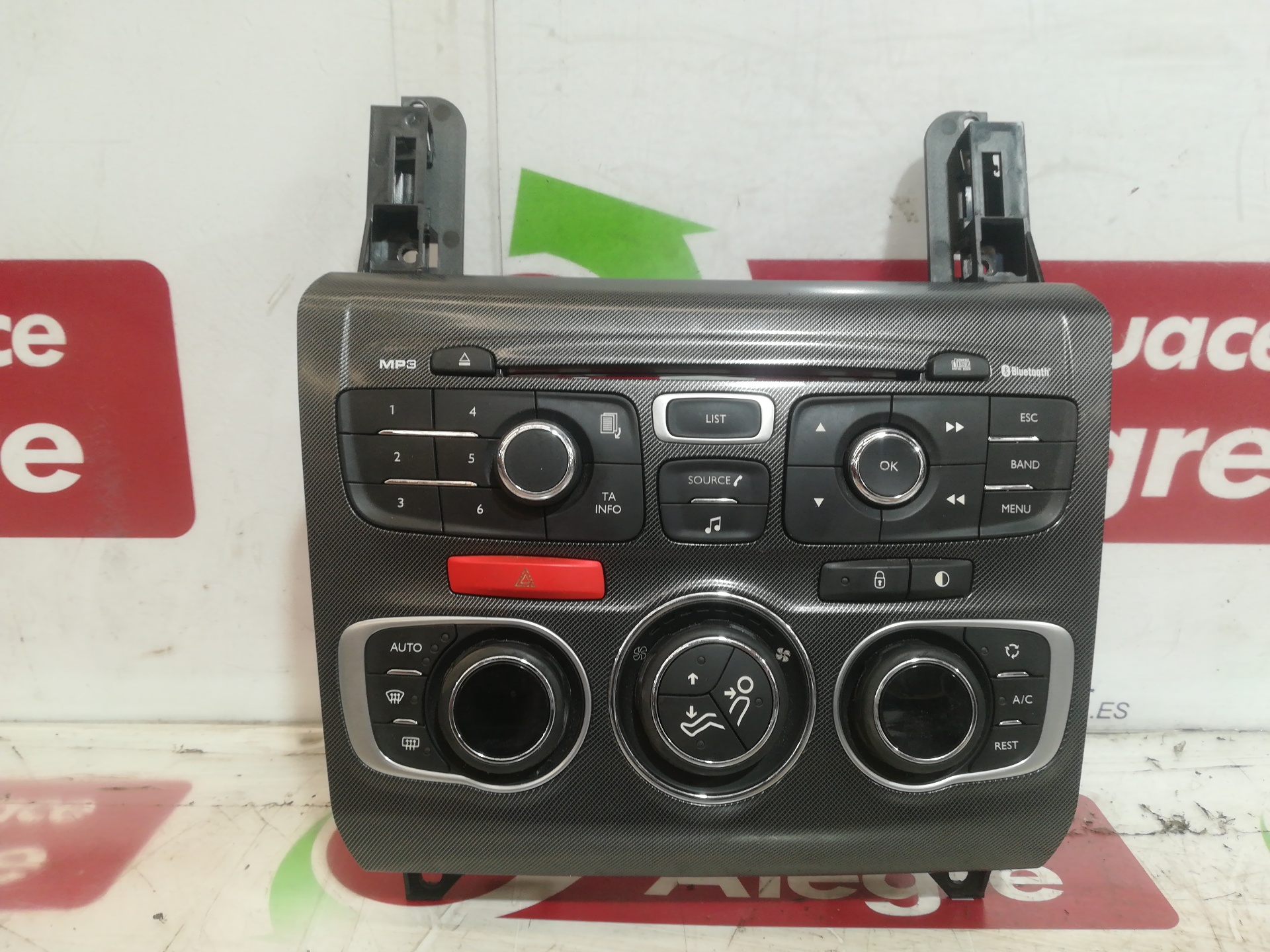 CITROËN C4 2 generation (2010-2024) Climate  Control Unit 9670466180 24810458