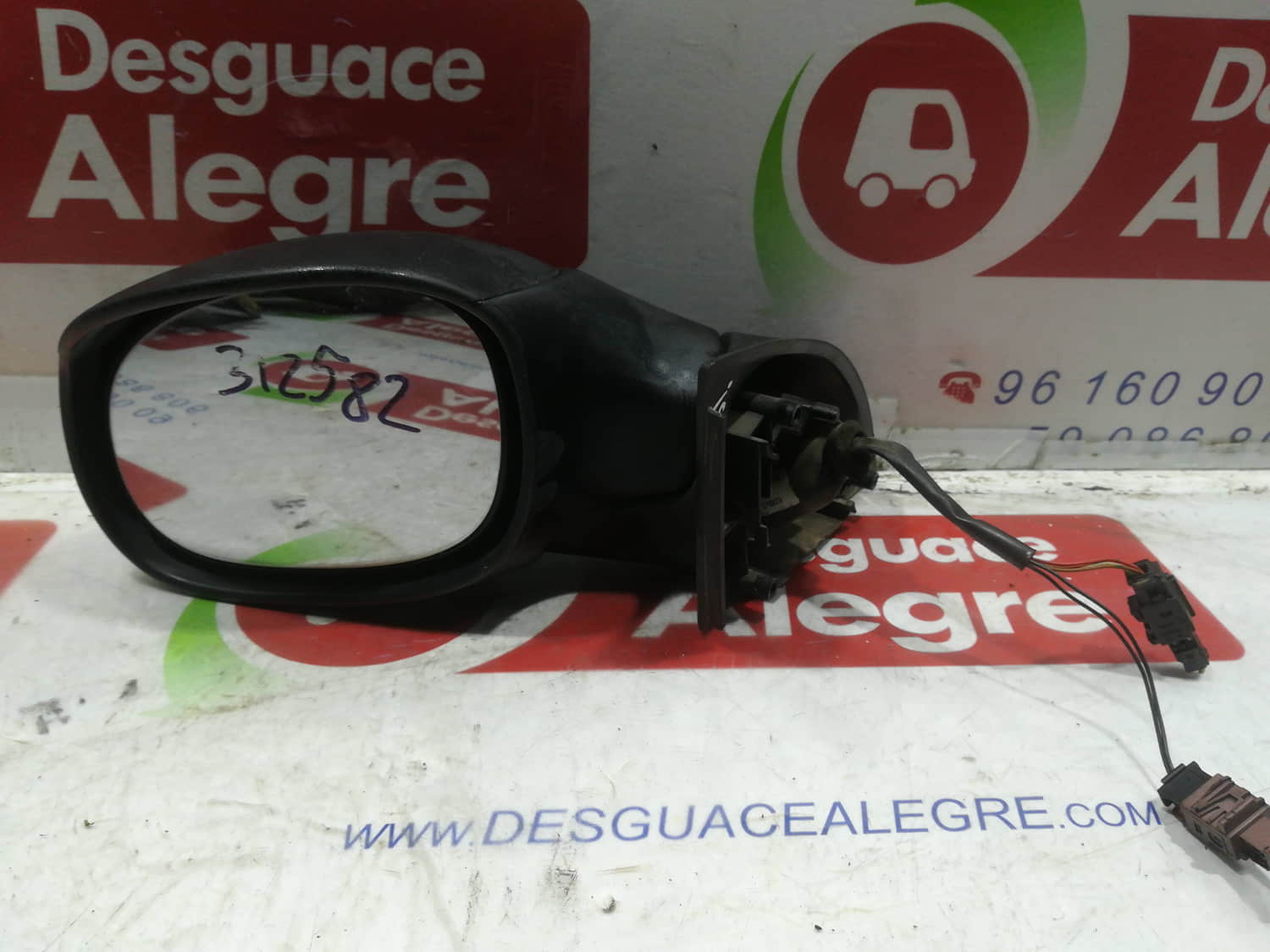 CITROËN C3 1 generation (2002-2010) Left Side Wing Mirror 8149NW 24798309