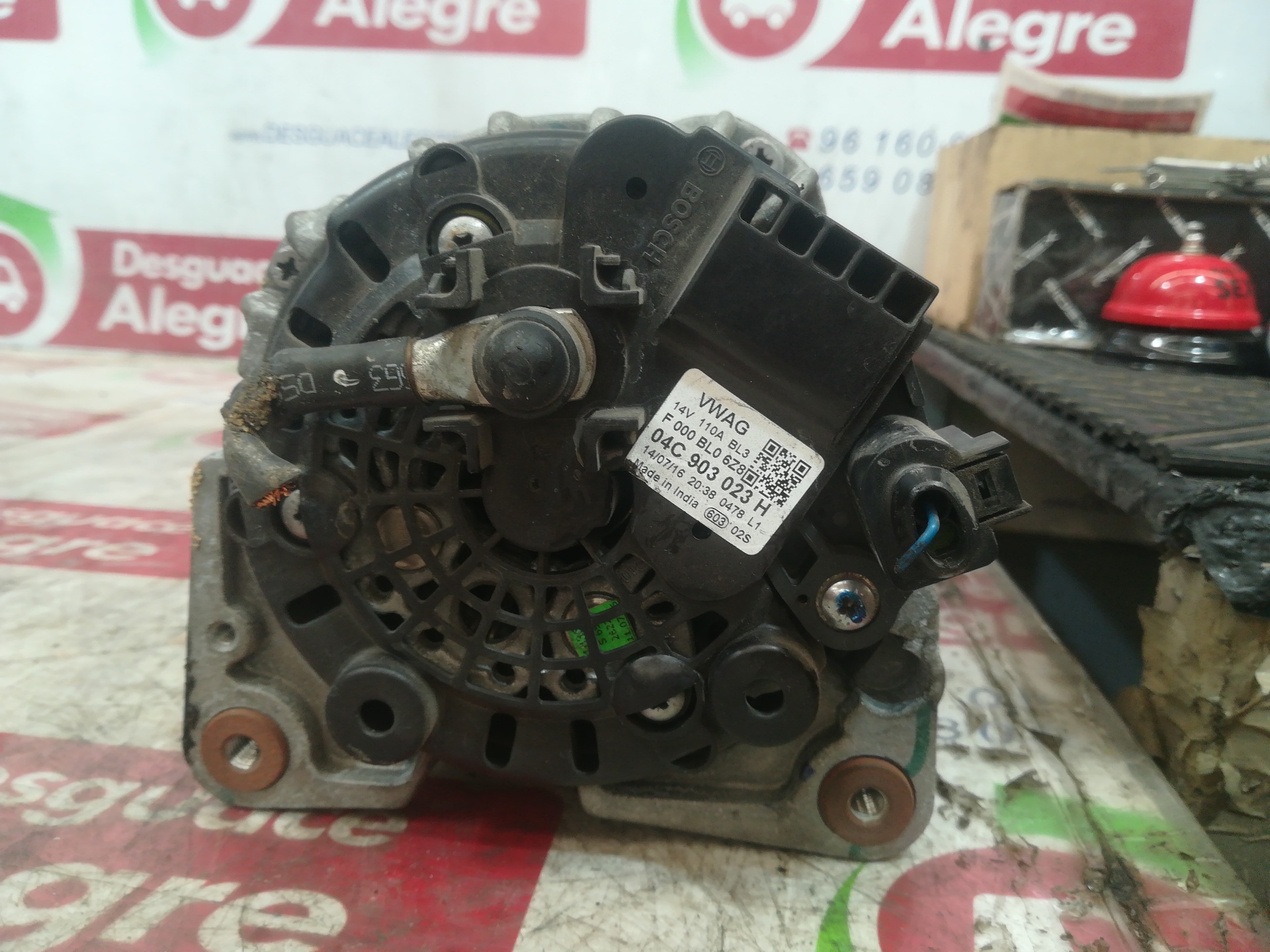 SEAT Ibiza 4 generation (2008-2017) Dynamo F000BL06Z8 24811063