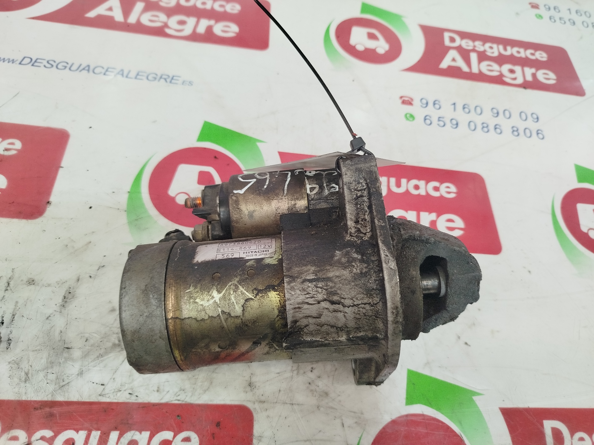 SUBARU Legacy 5 generation (2009-2015) Starter Motor 8973860620 25712510