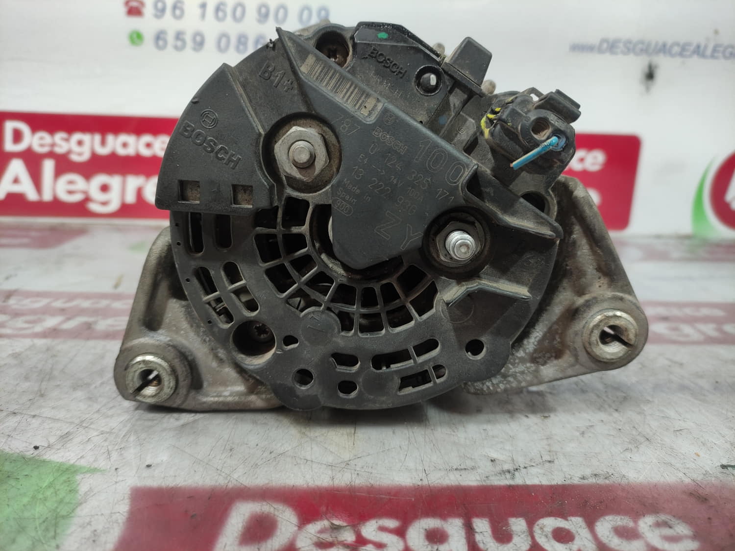 OPEL Corsa D (2006-2020) Generatorius 0124325171 24805165