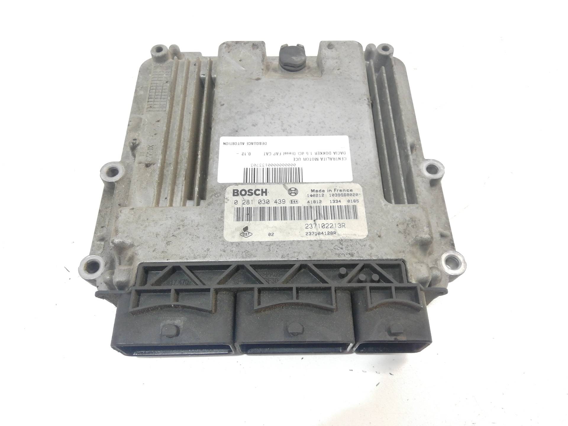 DACIA Lodgy 1 generation (2013-2024) Motorkontrolenhed ECU 0281030439 19978119