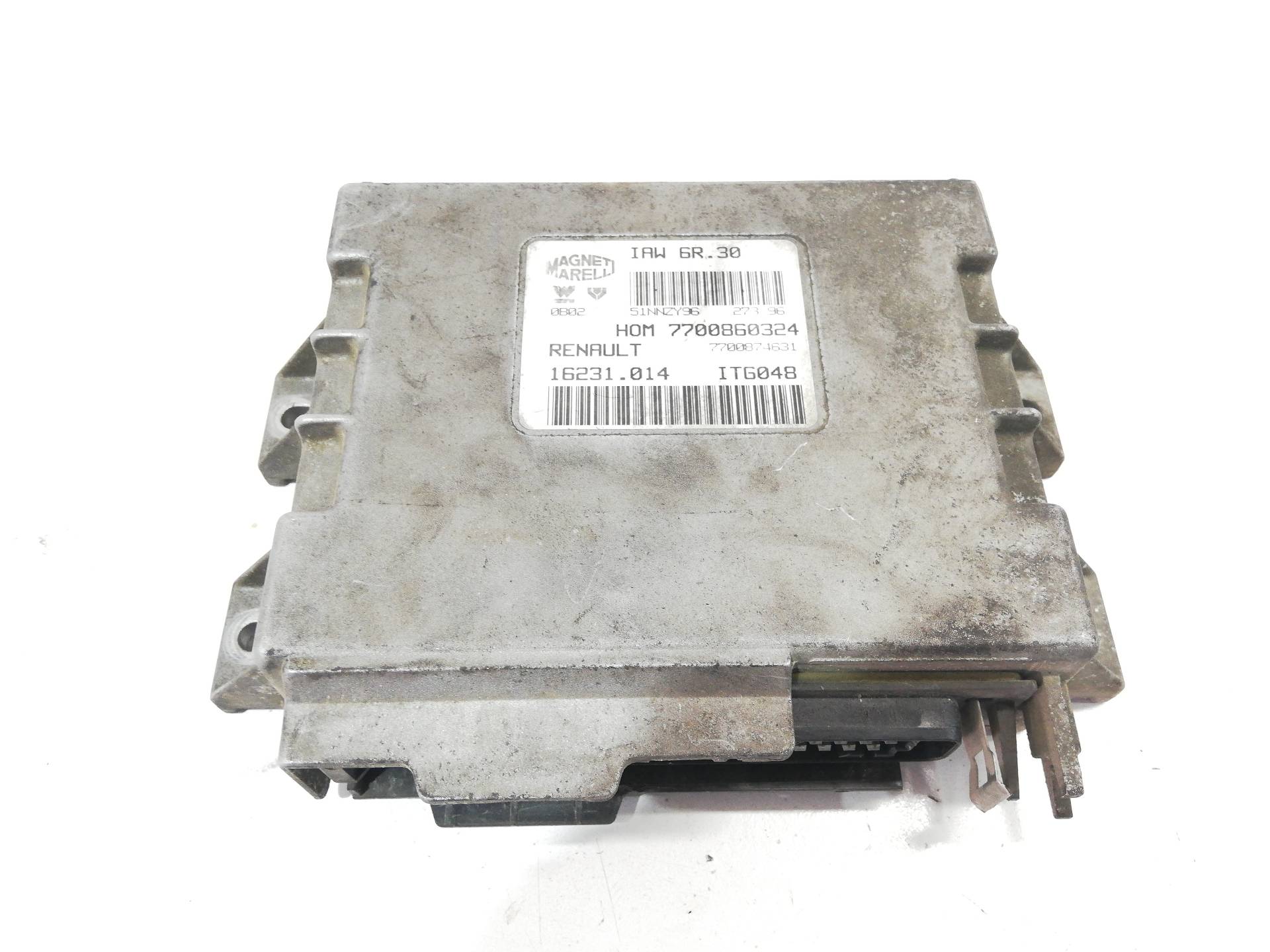 VOLKSWAGEN Golf 2 generation (1983-1992) Engine Control Unit ECU 7700860324 25921207