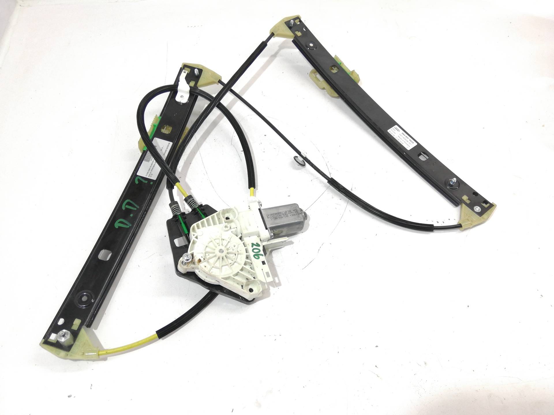 AUDI A7 C7/4G (2010-2020) Forreste højre dør vinduesregulator 8X4837462A 19972884