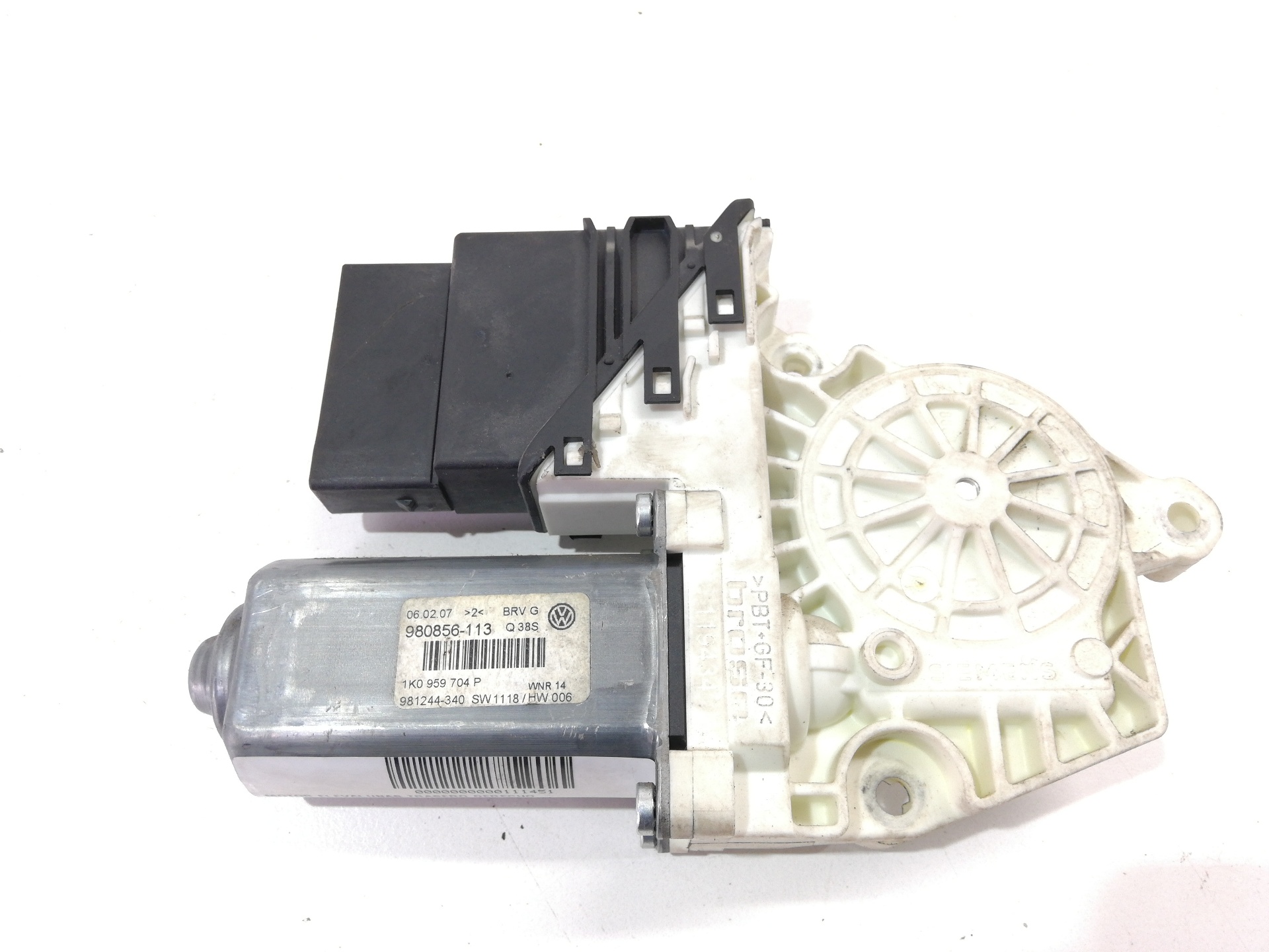 CHEVROLET Passat B6 (2005-2010) Rear Right Door Window Control Motor 1K0959704 19963420