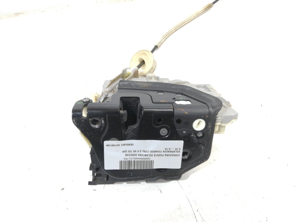 VOLKSWAGEN Touareg 1 generation (2002-2010) Front Right Door Lock 8J1837016A 19992201