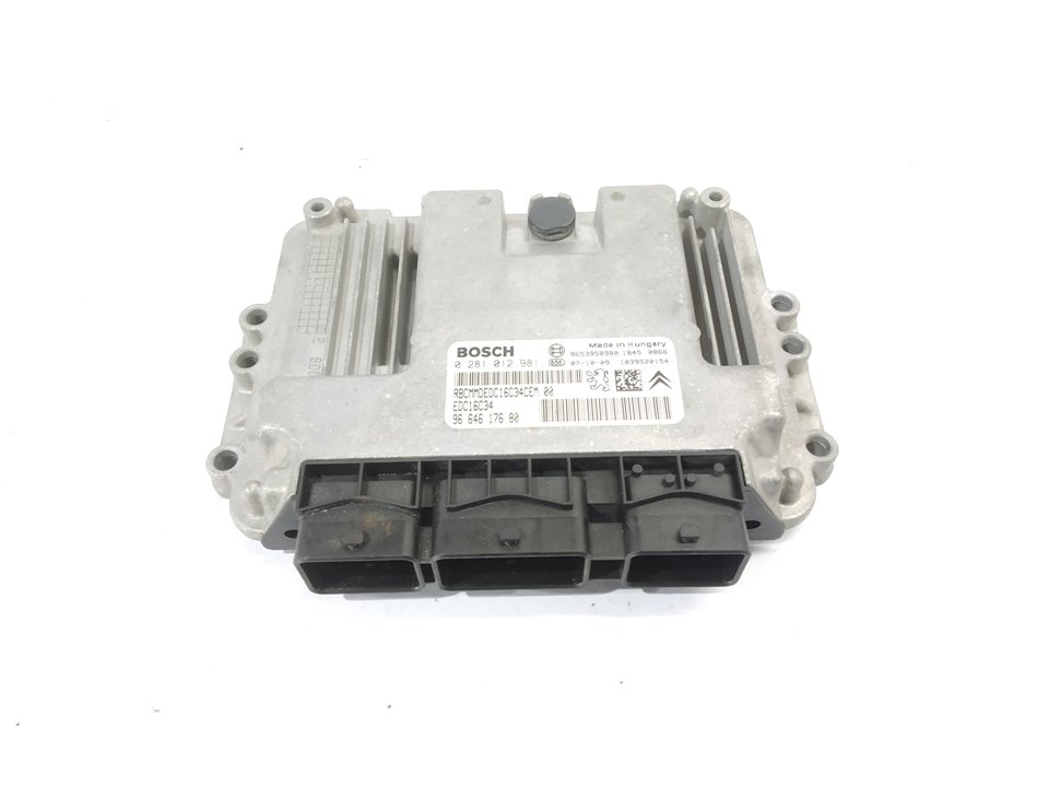 CITROËN C4 Picasso 1 generation (2006-2013) Engine Control Unit ECU 0281012981 25923492