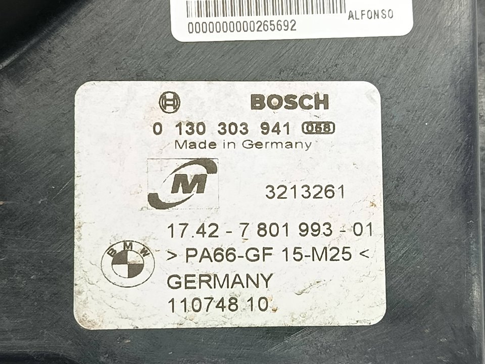 Electroventilador 204D4 0130303941 de Bmw 1 (e87) 2007-2011 - pieza usada
