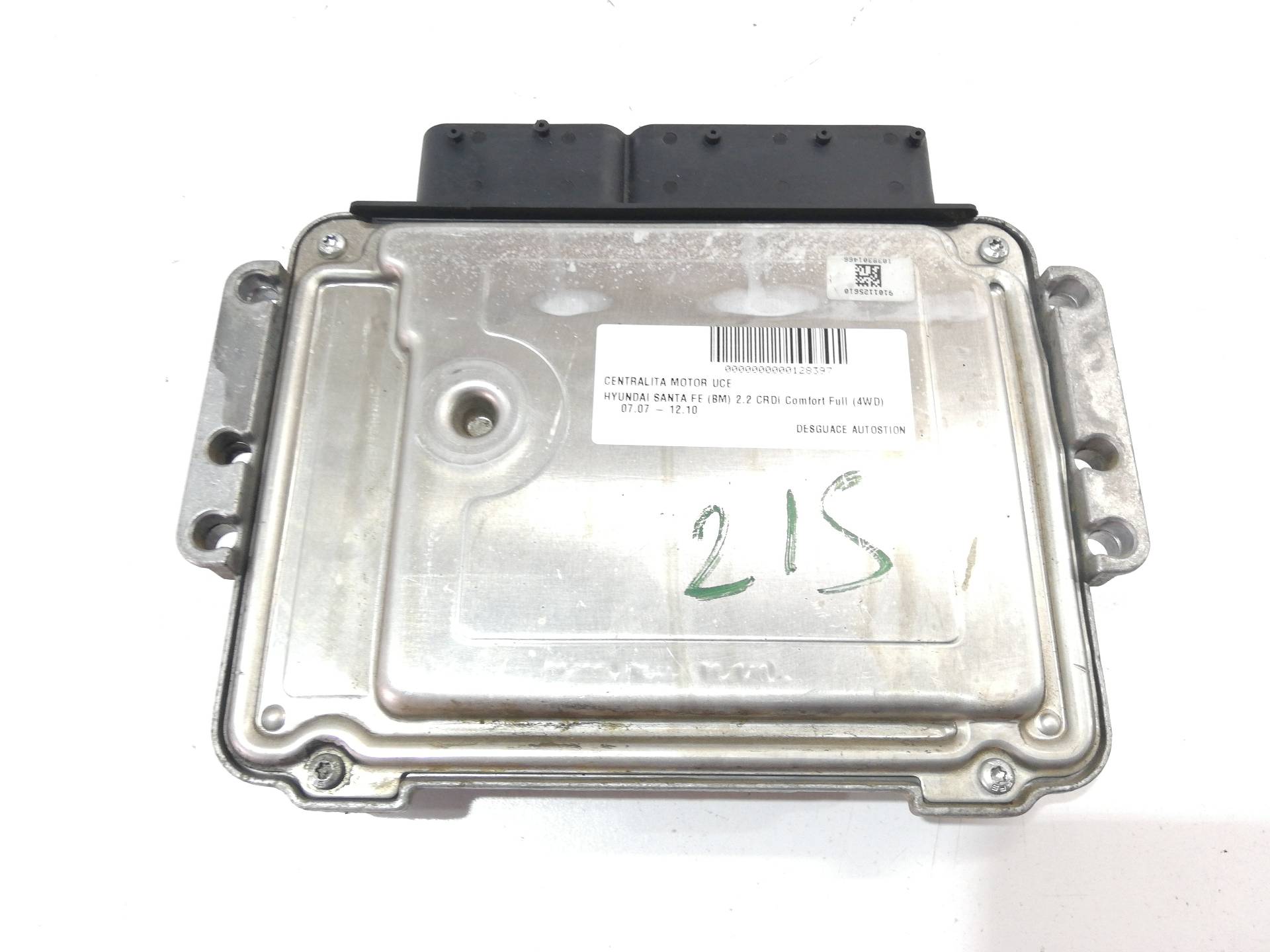 HYUNDAI Santa Fe CM (2006-2013) Calculateur d'unité de commande du moteur 3911627825 25920974