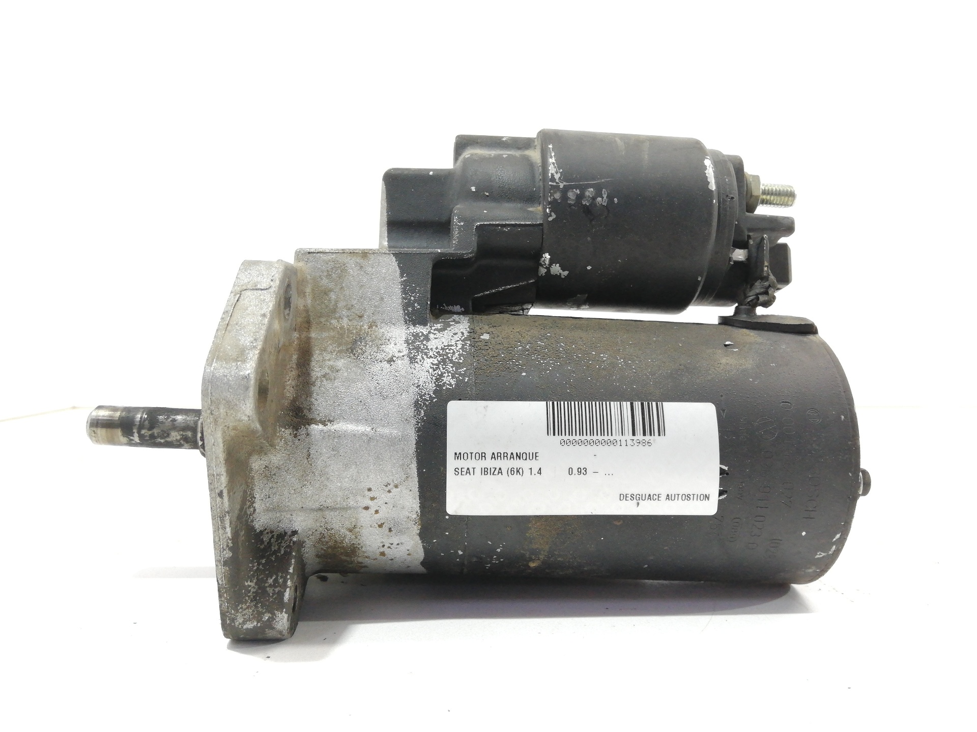 LEXUS Cordoba 1 generation (1993-2003) Starter Motor 0001112027 19963020