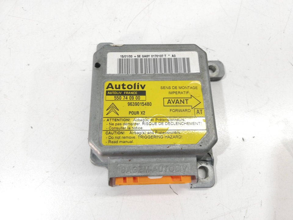 CHEVROLET SRS Control Unit 550740900 25920479