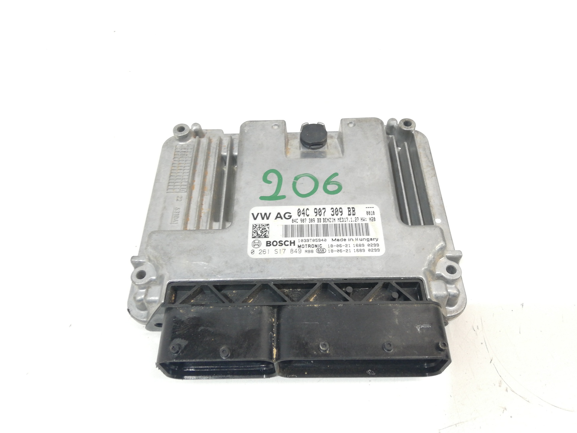 AUDI A1 8X (2010-2020) Moottorin ohjausyksikkö ECU 0261S17849 25920551