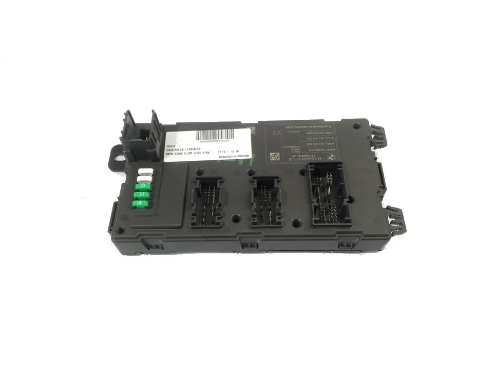 BMW 3 Series F30/F31 (2011-2020) Fuse Box 61356819333 25923353