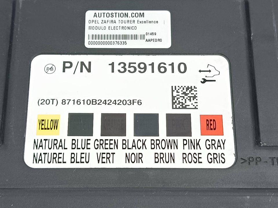 Módulo electronico 13591610 de Opel Zafira 2013-2016 - pieza usada