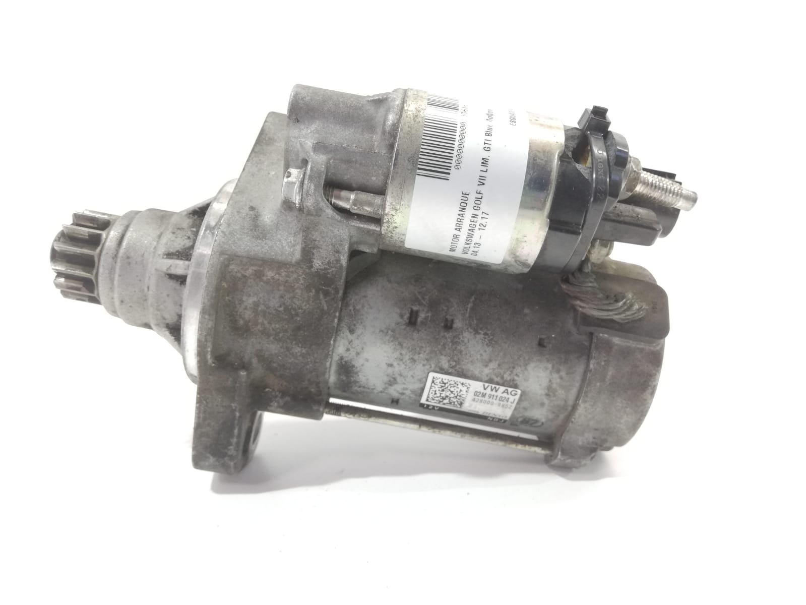 VOLKSWAGEN Golf 7 generation (2012-2024) Startovací motor 02M911024J 25919895