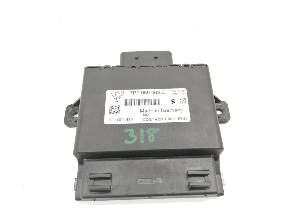 VOLKSWAGEN Touareg 1 generation (2002-2010) Other Control Units 7PP959663E 19992310