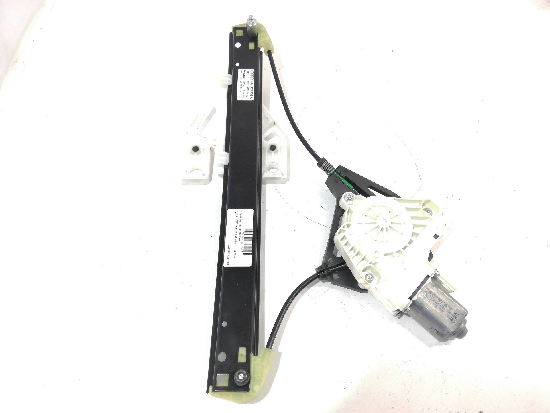 AUDI A7 C7/4G (2010-2020) Rear Right Door Window Regulator 8X4839462A 19973237