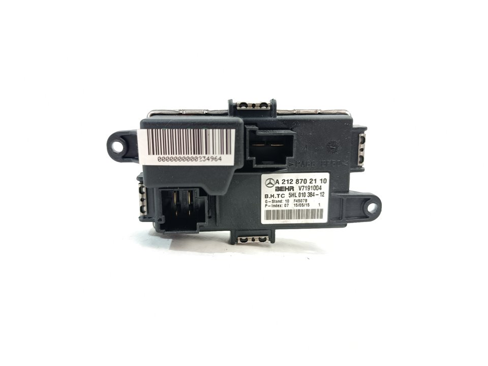 MERCEDES-BENZ E-Class W212/S212/C207/A207 (2009-2016) Interior Heater Resistor A2128702110 25928068