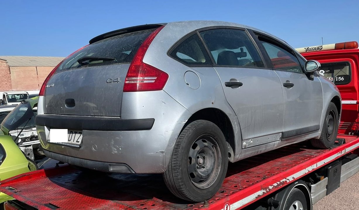 CITROËN C4 1 generation (2004-2011) Полуось передний левый 9636786780 25923979