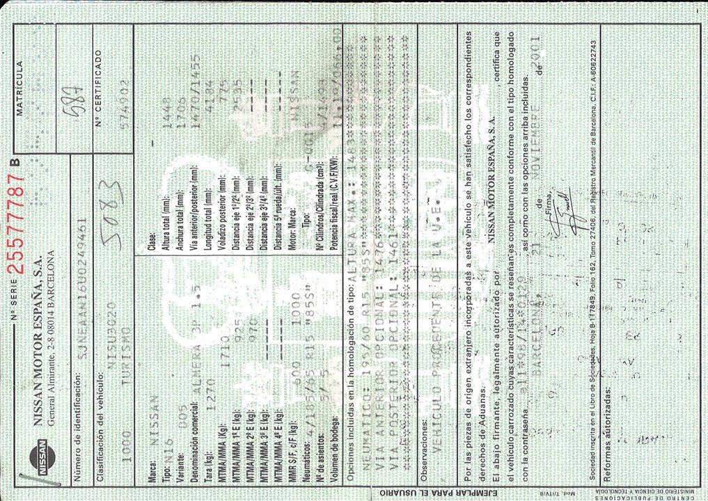 NISSAN Almera N16 (2000-2006) Priekinių dešinių durų stiklo pakelėjas 400600T3 25924789