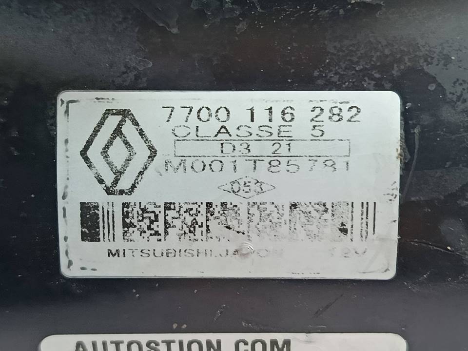 Starter motor 7700116282 de Renault Scenic 1999-2001