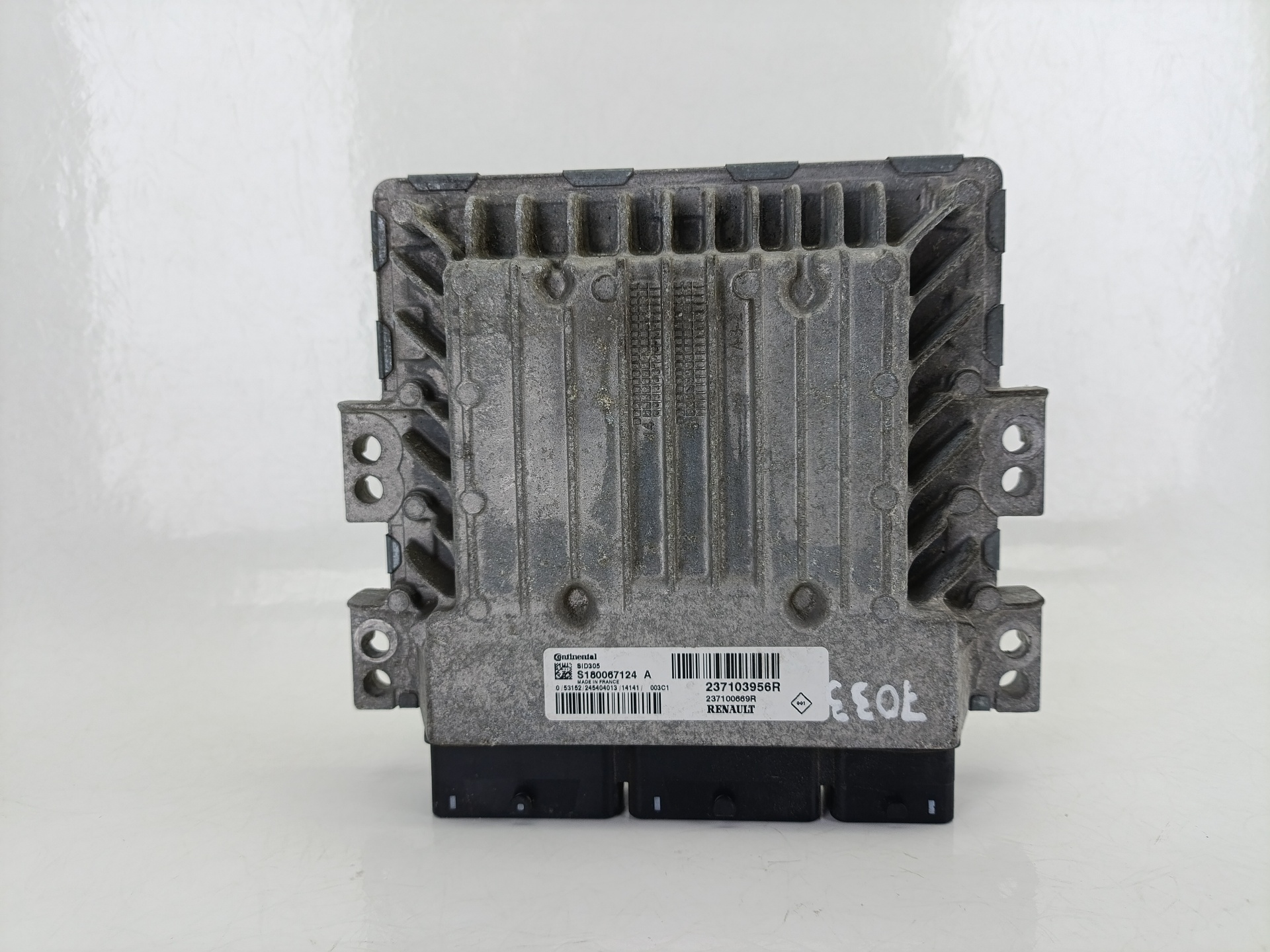 RENAULT Megane 3 generation (2008-2020) Moottorin ohjausyksikkö ECU 237103956R 24934298