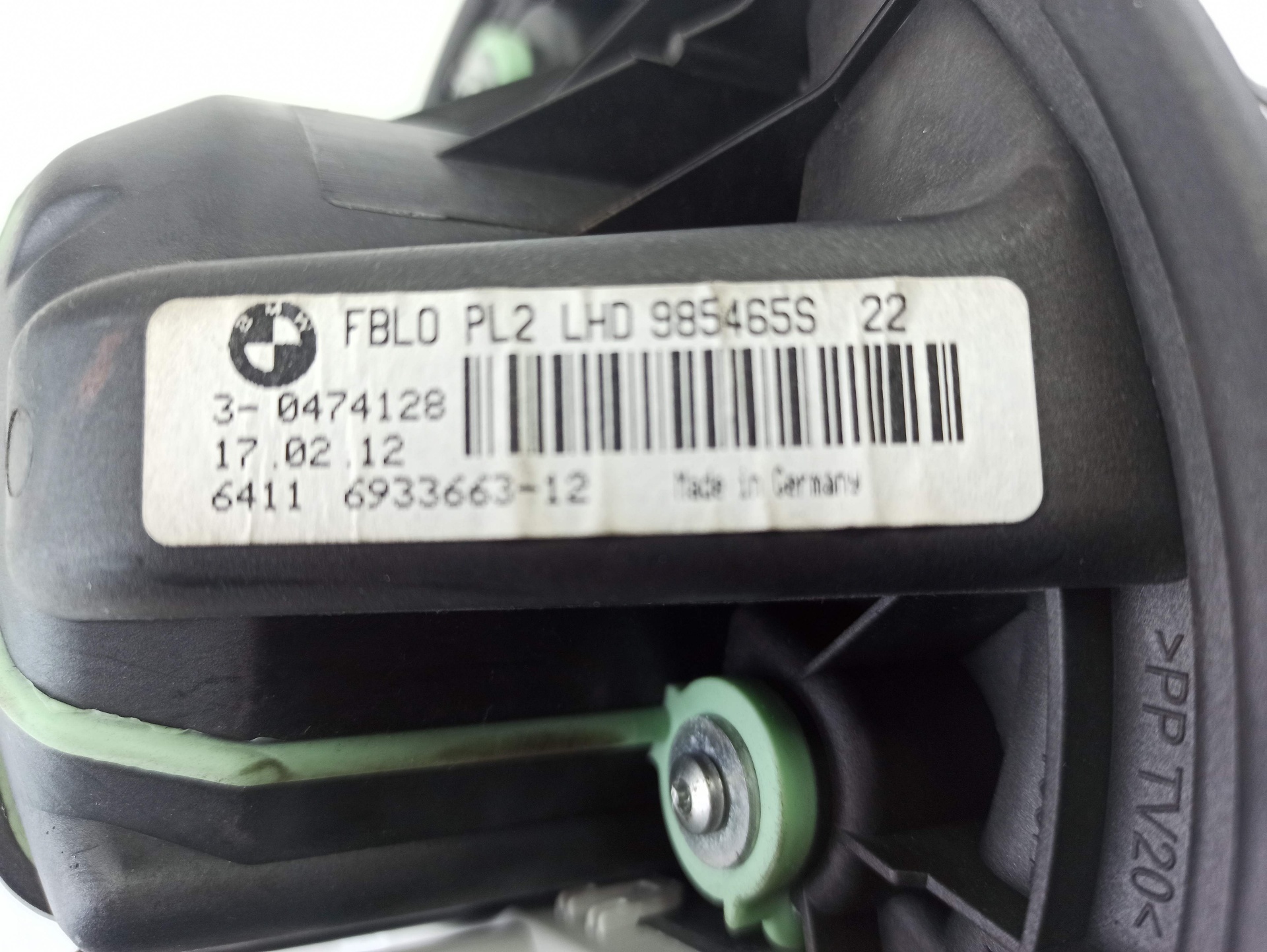 BMW X1 E84 (2009-2015) Heater Blower Fan 985465S 25200367