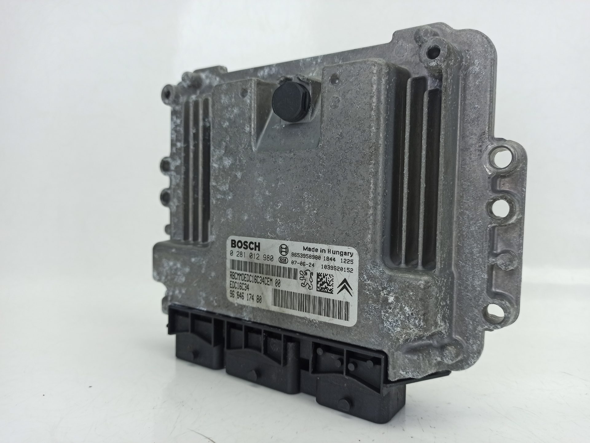 CITROËN C4 Picasso 1 generation (2006-2013) Engine Control Unit ECU 9664617480 26025768