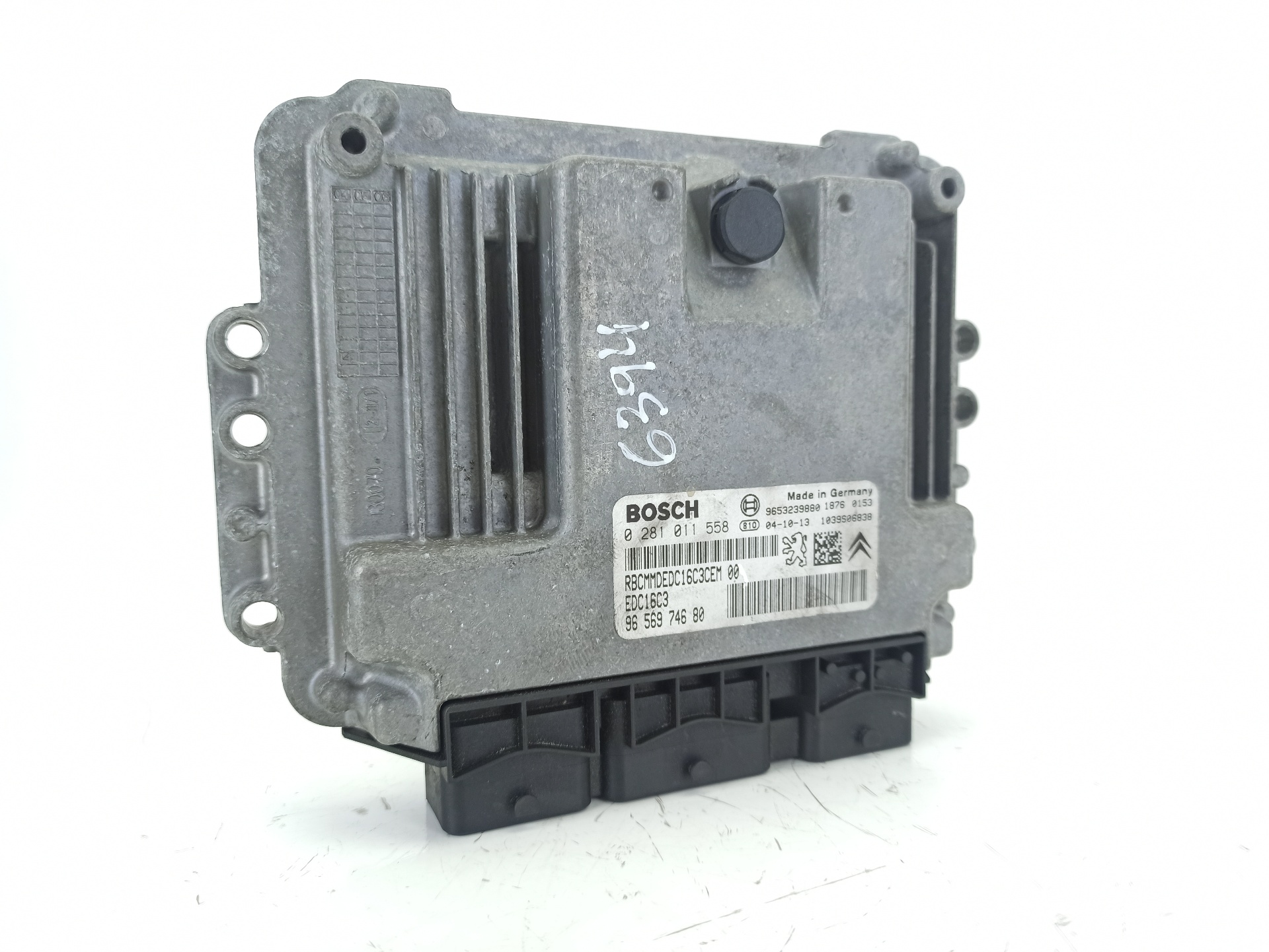 PEUGEOT Avensis 3 generation (2009-2020) Motorkontrollenhet ECU 9656974680 26025653