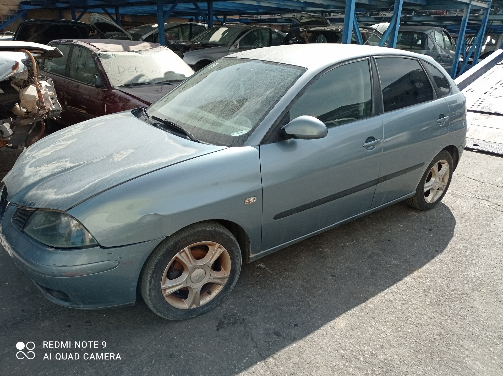 SEAT Ibiza 3 generation (2002-2008) Маторчик стеклоподъемника передней левой двери 987086100 24537566