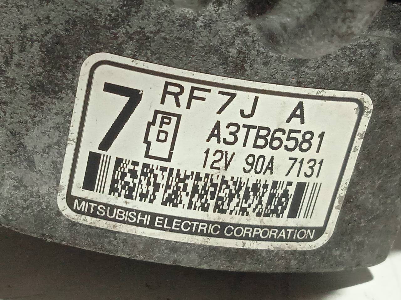 MAZDA 3 BK (2003-2009) Generator RF7J 18398341