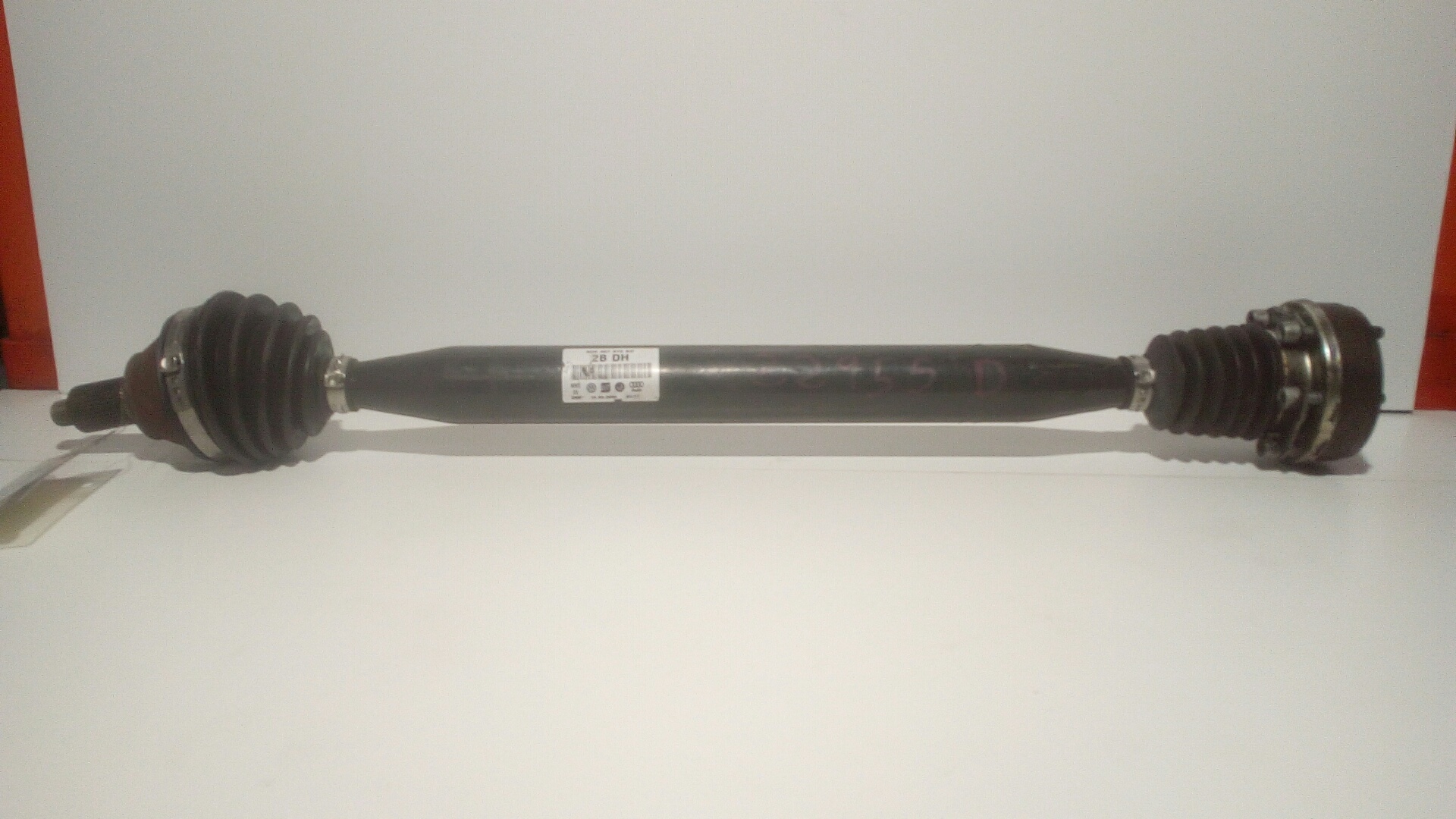 VOLKSWAGEN Fabia 6Y (1999-2007) Front Right Driveshaft 6Q0407272BD 18369164