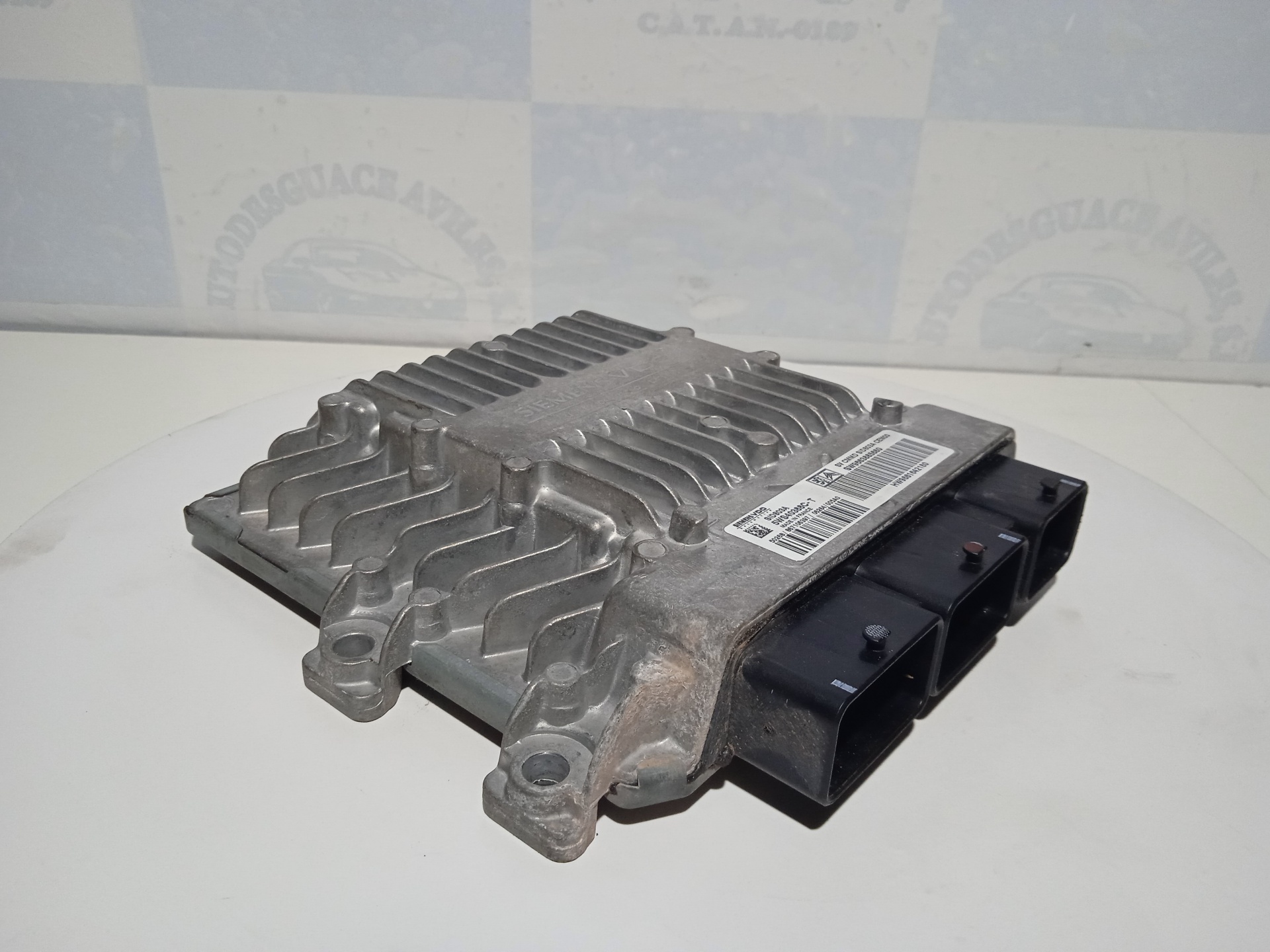 CITROËN C5 1 generation (2001-2008) Motora vadības bloks 9663885680 18388077