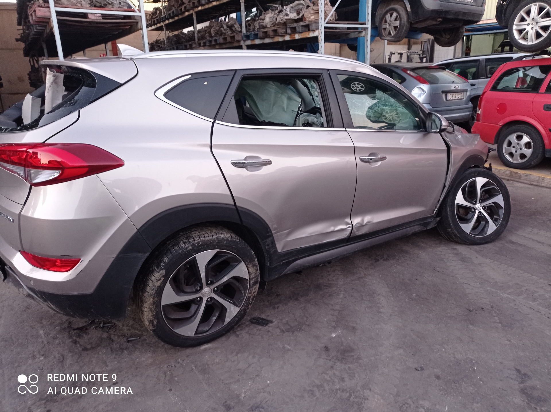 HYUNDAI Tucson 3 generation (2015-2021) Motor de control geam ușă  dreapta spate 25222750