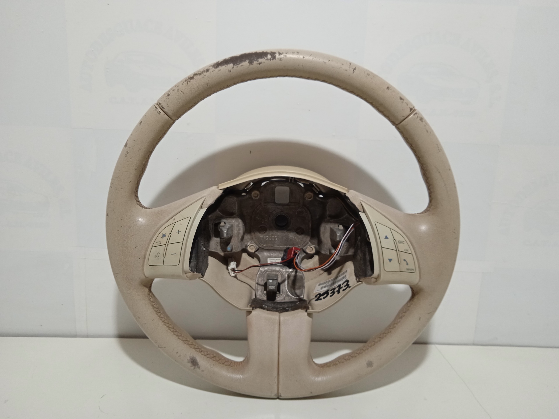 FIAT 500 2 generation (2008-2024) Steering Wheel 7355749820 25220983