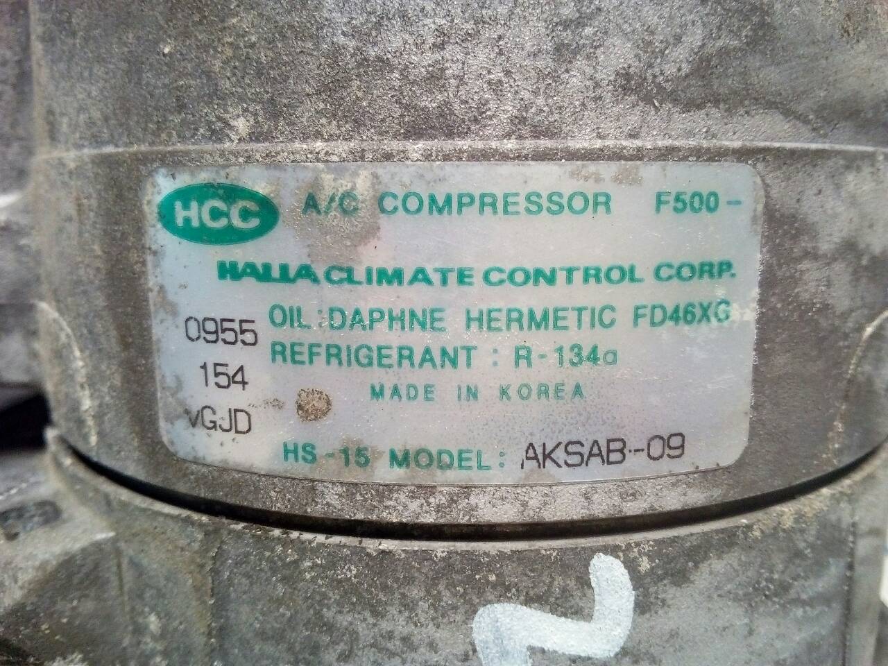 HYUNDAI GK (2 generation) (2001-2009) Air Condition Pump AKSAB09 24463243