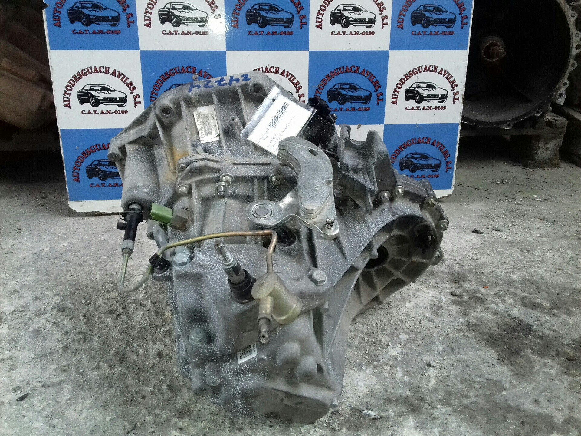 RENAULT Scenic 2 generation (2003-2010) Gearbox TL4A000 18378256