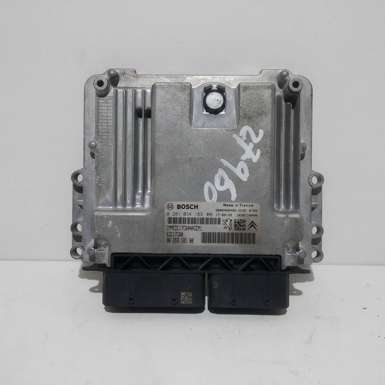 CITROËN Berlingo 2 generation (2008-2023) Motorstyrenhet ECU 9825318180 23319606