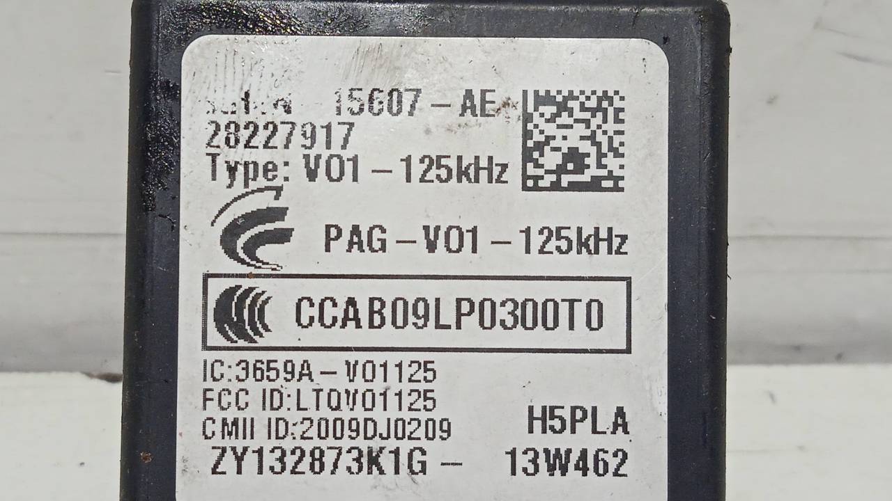 VOLVO S80 2 generation (2006-2020) Other Control Units AH4N15607AE 21244341