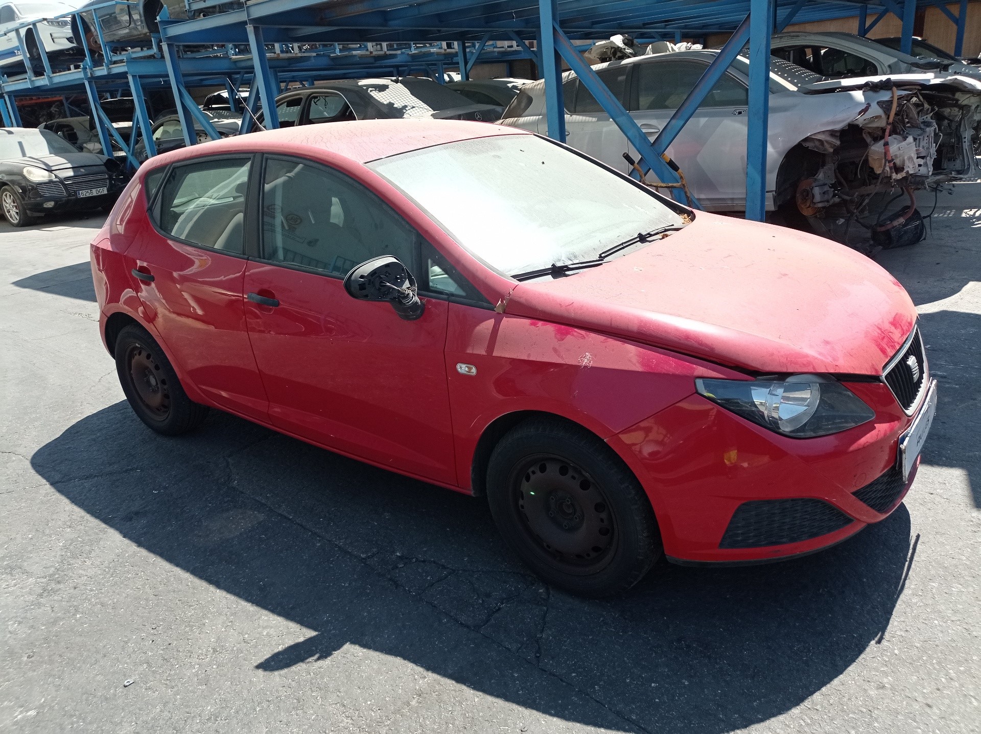 SEAT Ibiza 4 generation (2008-2017) Priekšējo labo durvju logu pacēlājs 6J4837402 21244192